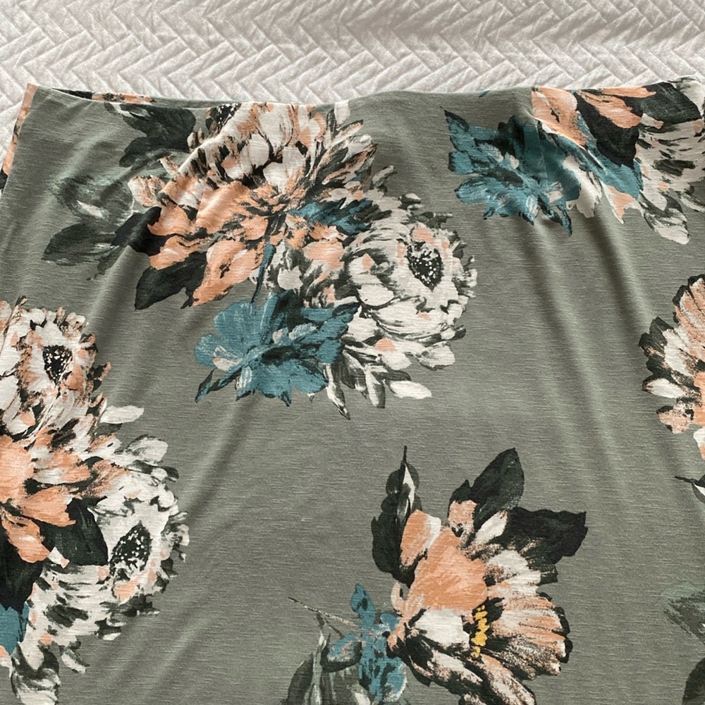 J.Jill Print Skirt